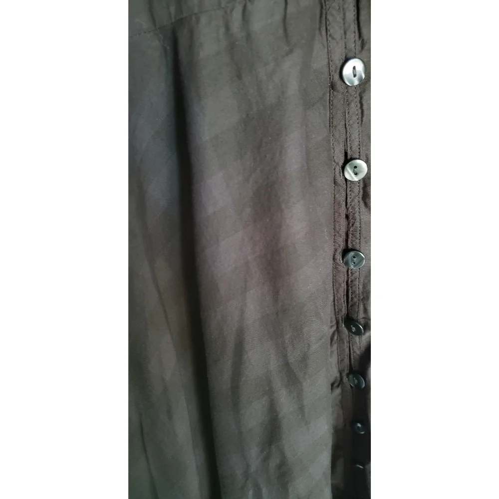 87. NWOT J.Crew Button-up dress in jacquard gingham